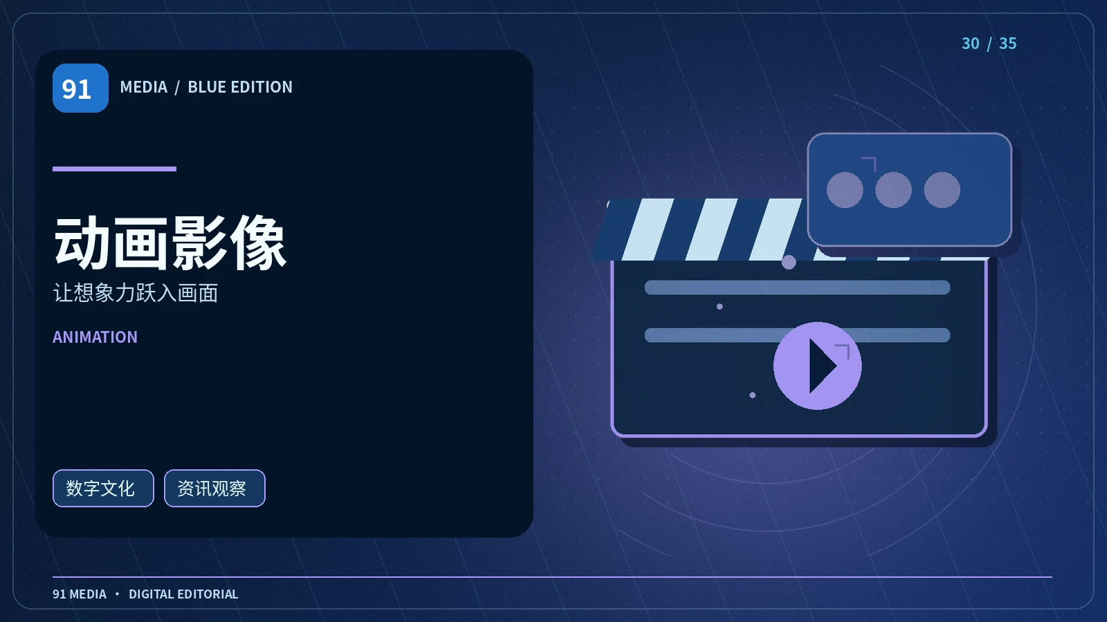 动画影像栏目视觉